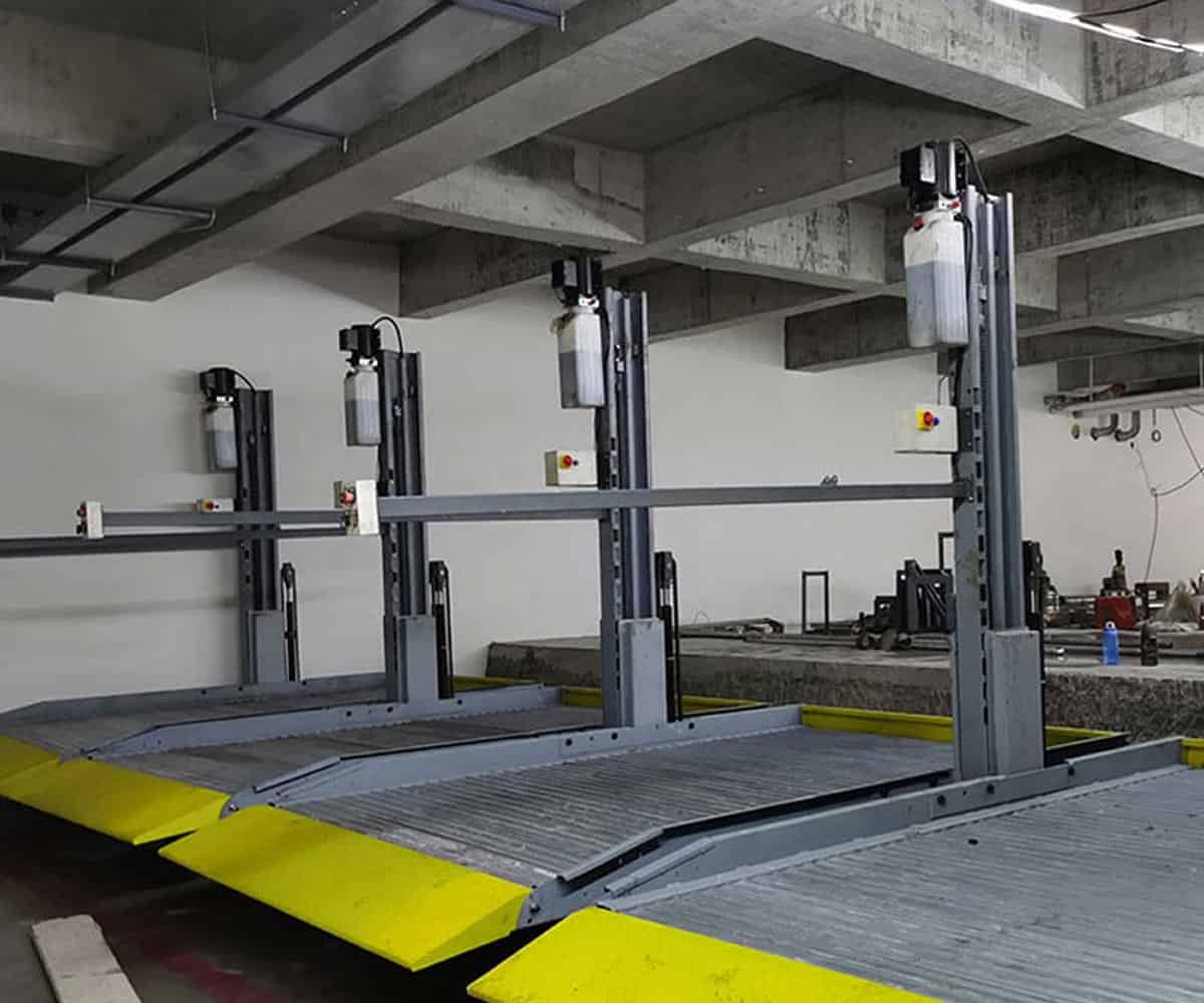 左右橫移停車位改造